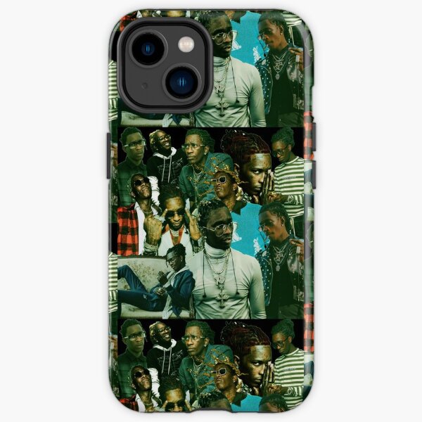 Young thug collage poster design 2021 iPhone Tough Case RB1508 product Offical young thug Merch