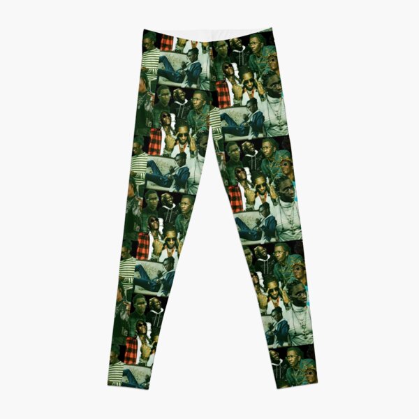 Young thug collage poster design 2021 Leggings RB1508 product Offical young thug Merch