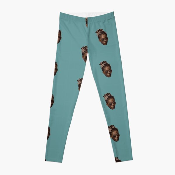 Young Thug Minimal Face Leggings RB1508 product Offical young thug Merch