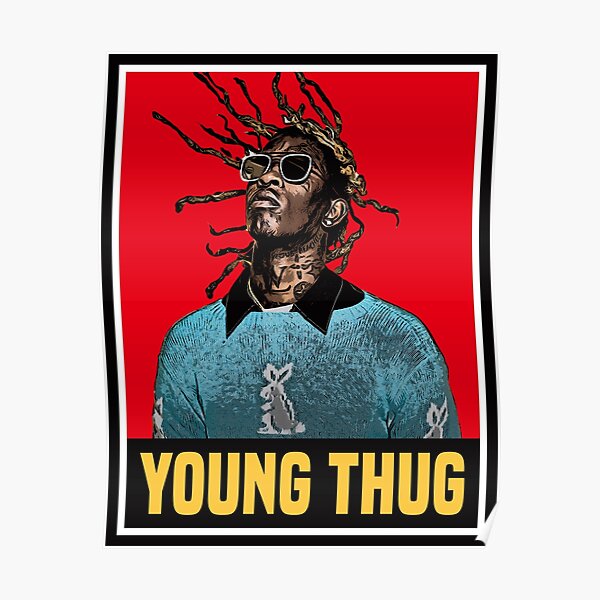 young thug Poster RB1508 product Offical young thug Merch