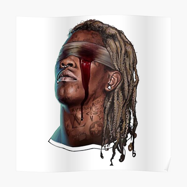 Young Thug Poster RB1508 product Offical young thug Merch