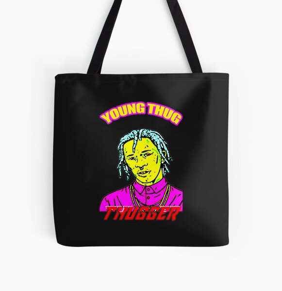 1 young thug  All Over Print Tote Bag RB1508 product Offical young thug Merch