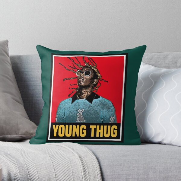 young thug   Throw Pillow RB1508 product Offical young thug Merch