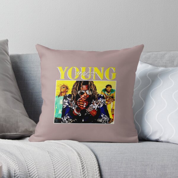 Young Thug T Shirt, Young Thug Shirt, Young Thug tees   Throw Pillow RB1508 product Offical young thug Merch