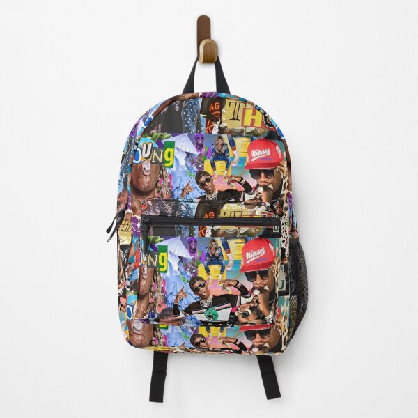 Young Thug | Greatest Fits Collage Backpack RB1508 product Offical young thug Merch