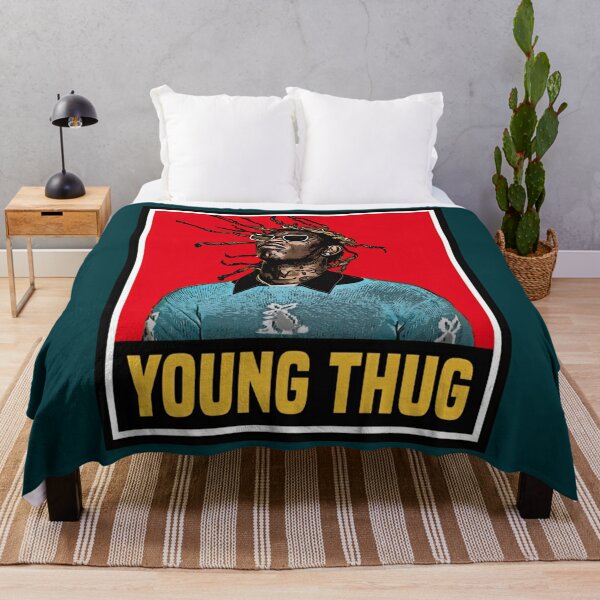 young thug   Throw Blanket RB1508 product Offical young thug Merch