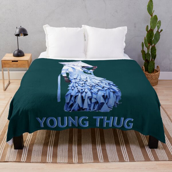 young thug album cover    Throw Blanket RB1508 product Offical young thug Merch