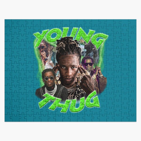 Copy of Young Thug - Old English   Jigsaw Puzzle RB1508 product Offical young thug Merch