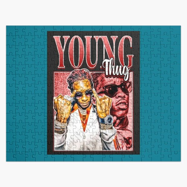 Copy of Young Thug - Old English   Jigsaw Puzzle RB1508 product Offical young thug Merch