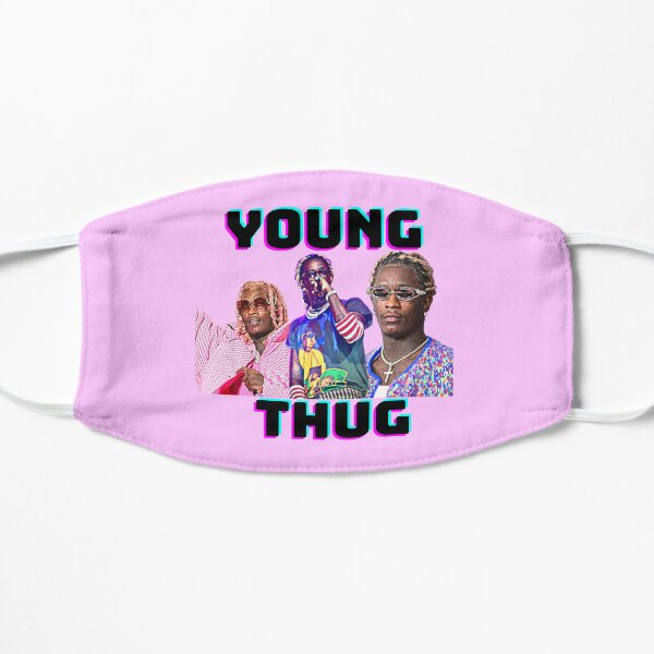 Young thug - t-shirt  Flat Mask RB1508 product Offical young thug Merch