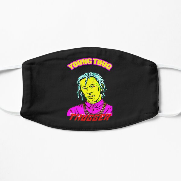 1 young thug  Flat Mask RB1508 product Offical young thug Merch
